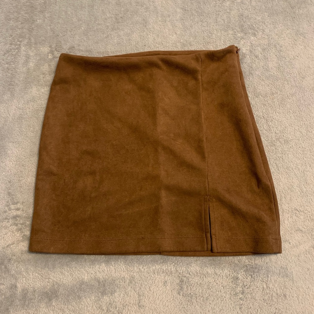 Forever 21 Brown Mini Skirt